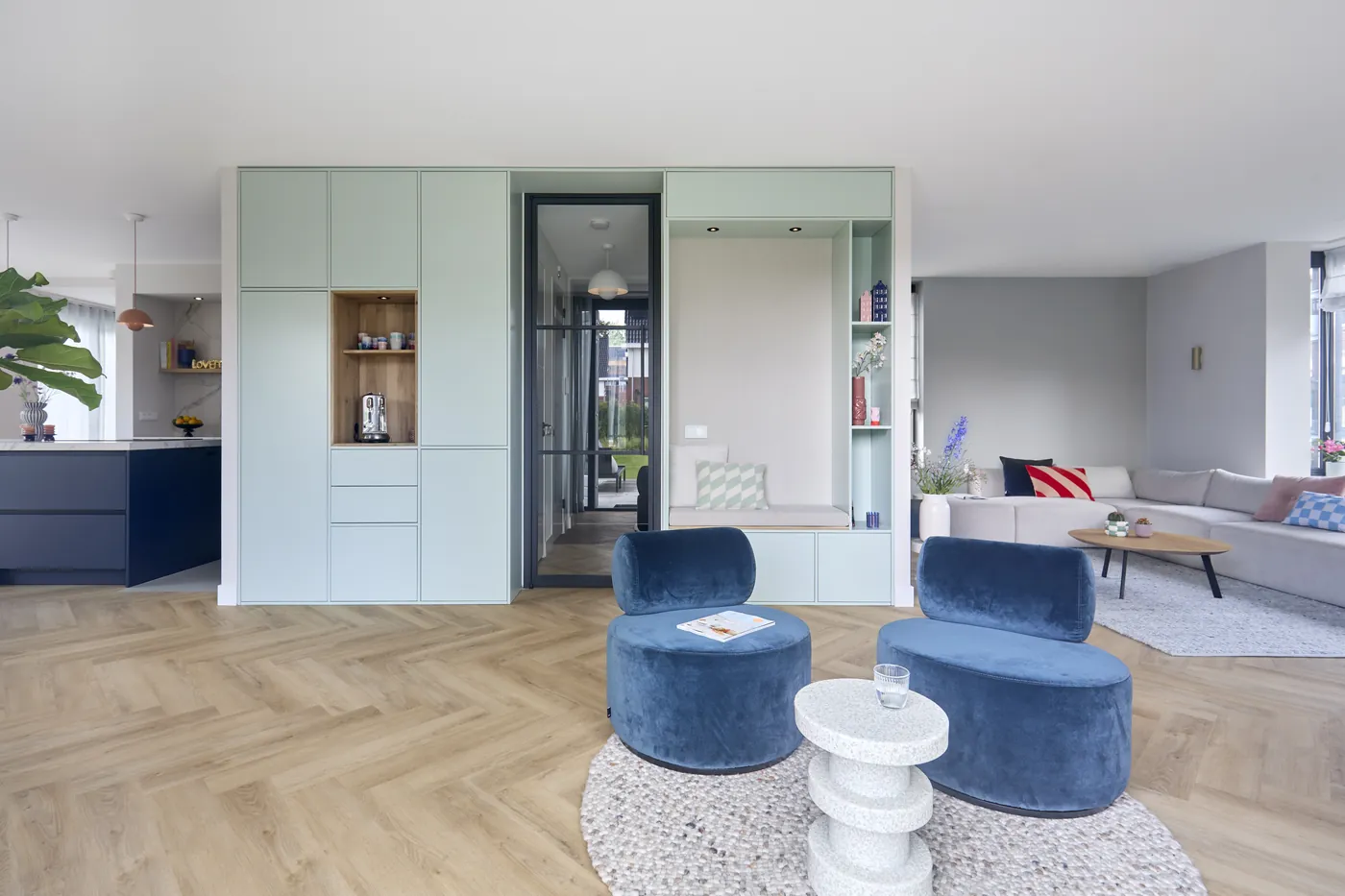 Zandkleur / beige PVC
