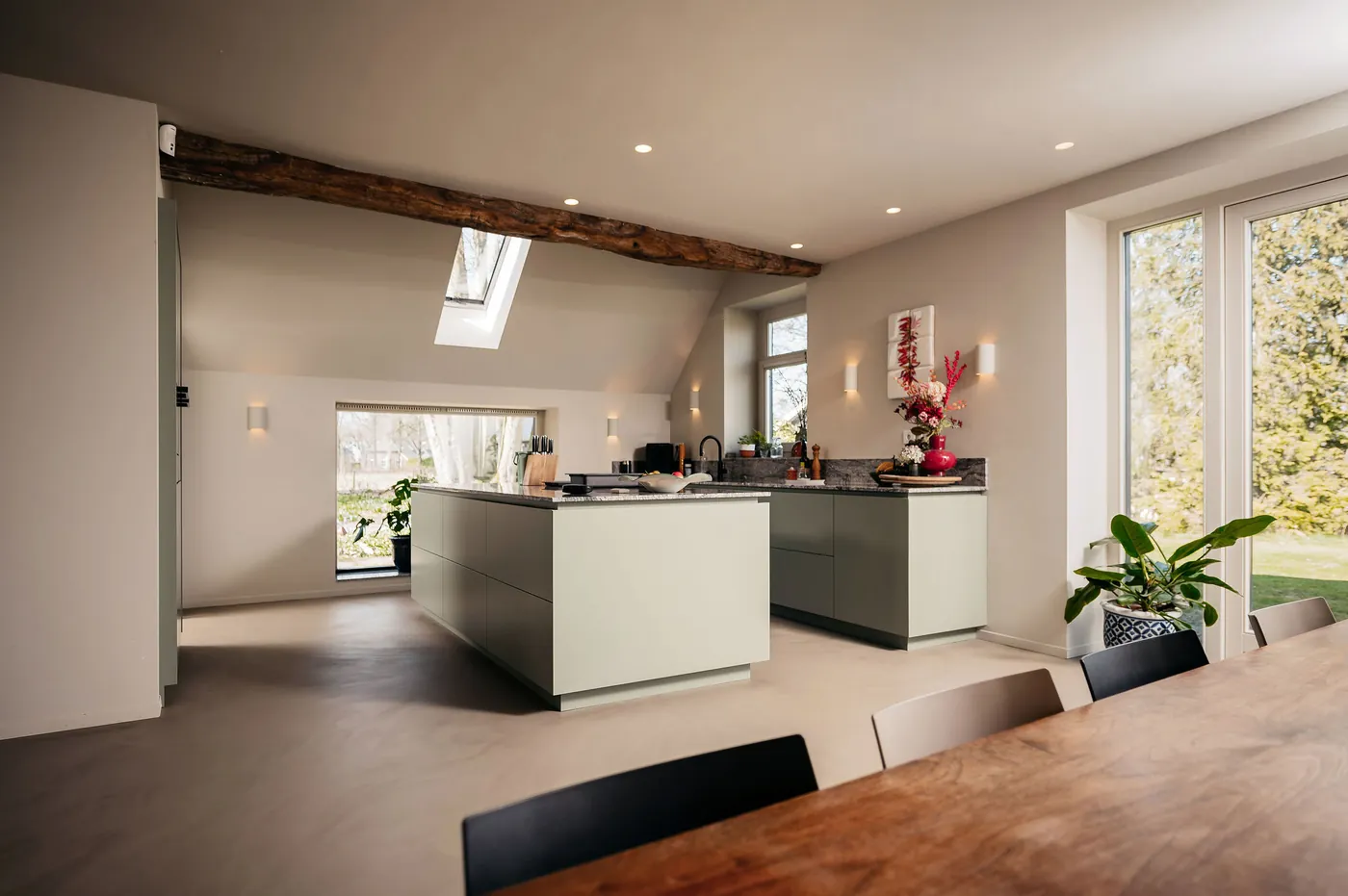 Gietvloer keuken