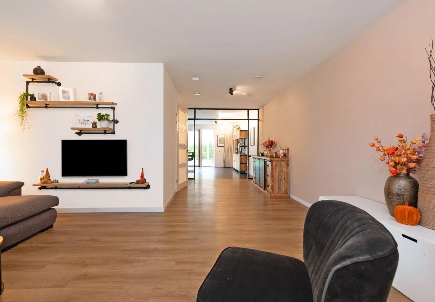 Rechte plank PVC